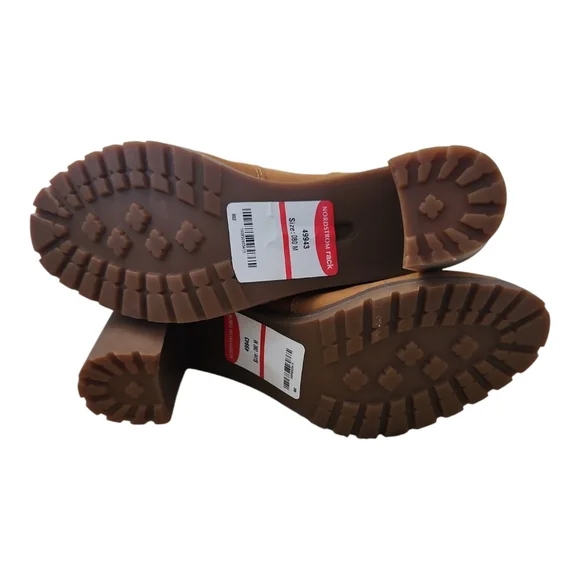 Timberland Women’s Allington Mid Lace-Up Boots Size 8 | Black Suede Heeled Ankle - Picture 8 of 8